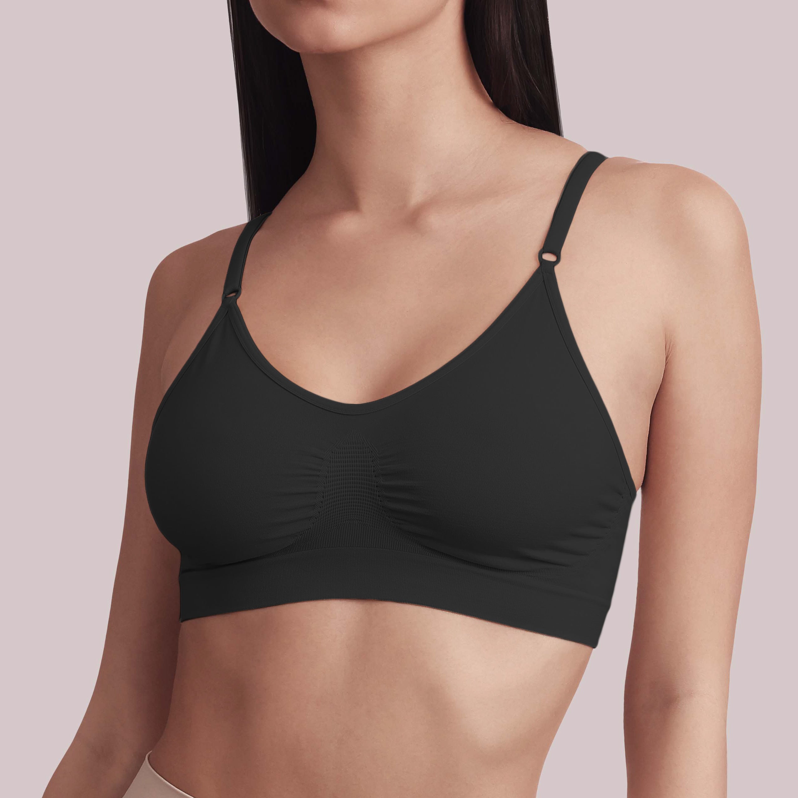 Bellissima: Top modellante comfort shape Nero