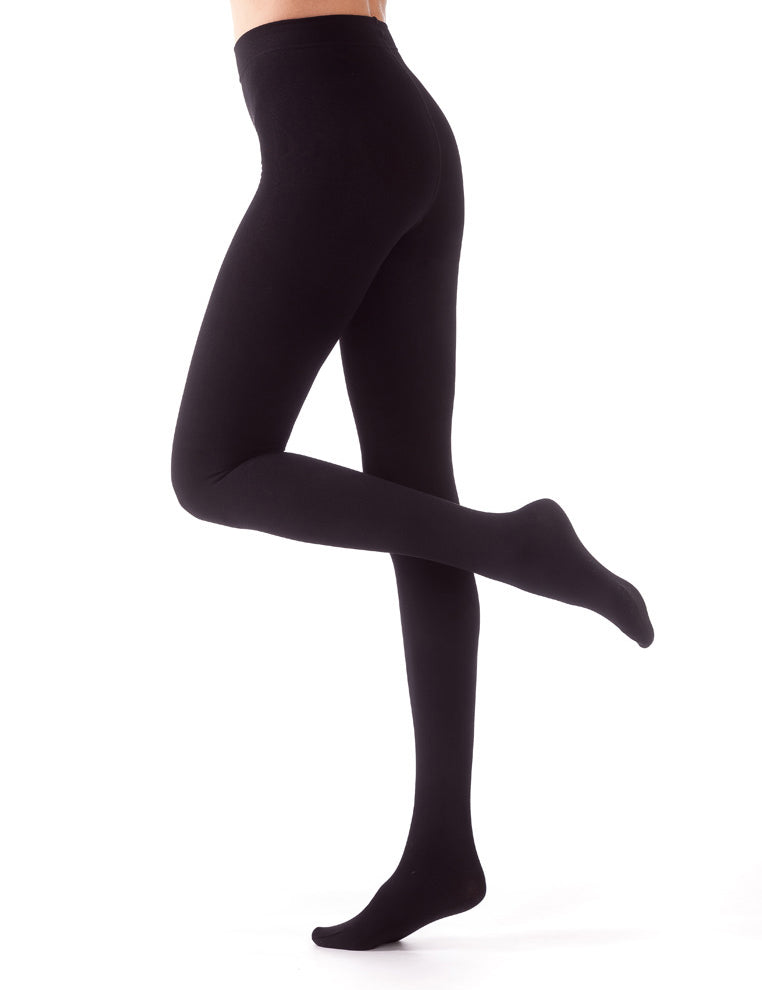 Bellissima: Micropile Collant Caldissimo Nero