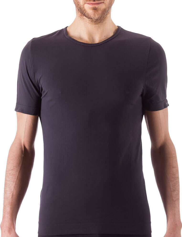 Bellissima: T-shirt Uomo Girocollo Antracite