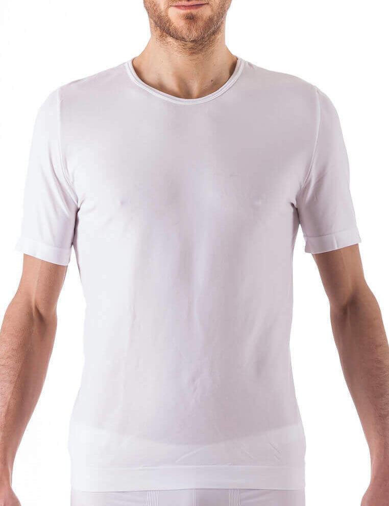 Bellissima: T-shirt Uomo Girocollo Bianco