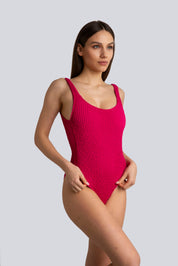 Bellissima: Costume intero Onde Fucsia