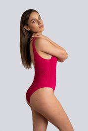 Bellissima: Costume intero Onde Fucsia