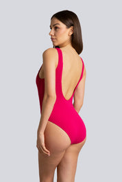 Bellissima: Costume intero Onde Fucsia