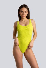 Bellissima: Costume intero Onde Lime