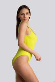 Bellissima: Costume intero Onde Lime