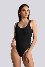 Bellissima: Costume intero Onde Nero