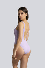 Bellissima: Costume intero Onde Orchidea