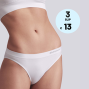 Bellissima: Offerta Speciale 3 pezzi - Slip Vita Bassa Bianco