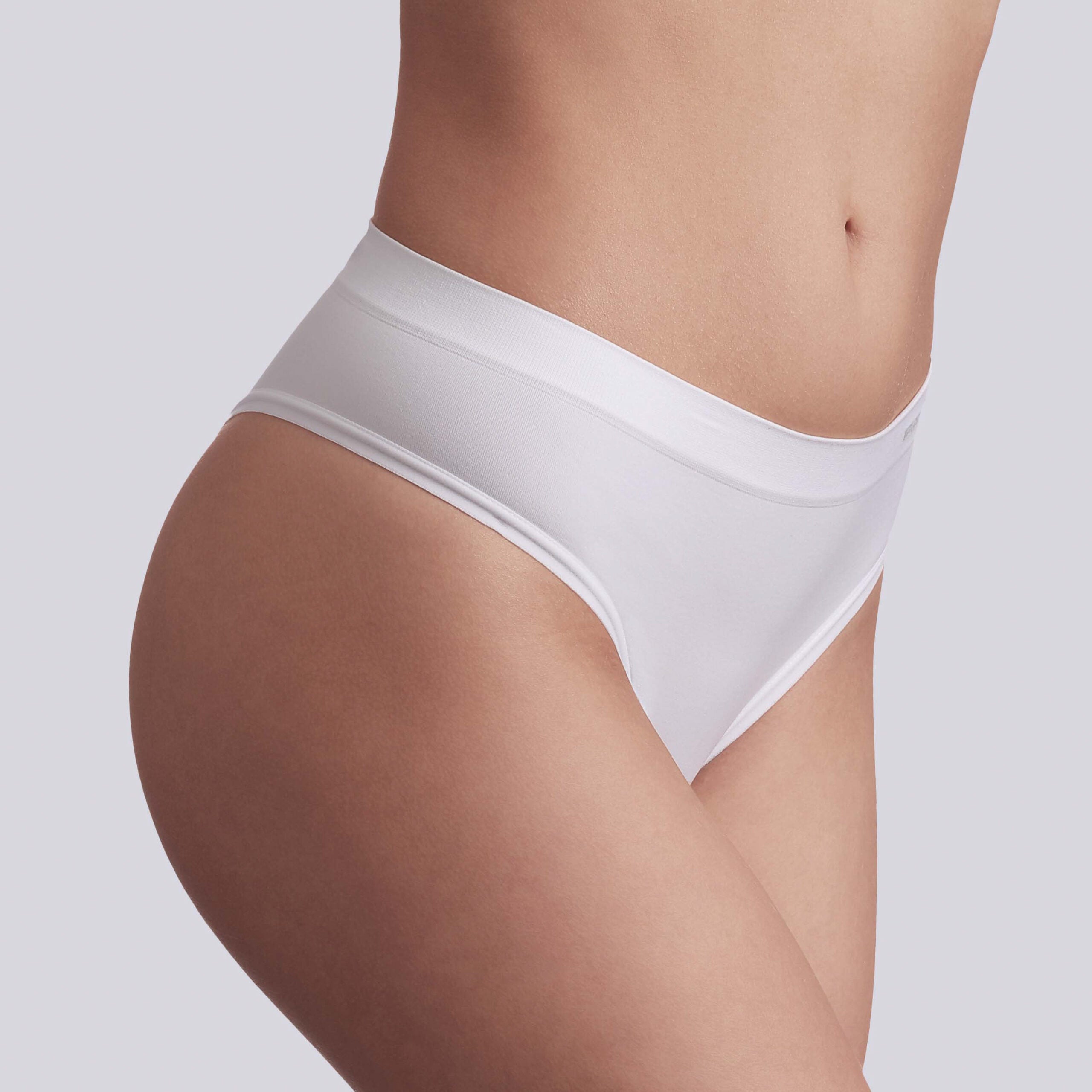 Bellissima: Brasiliano senza cuciture con bordino soft Naturale