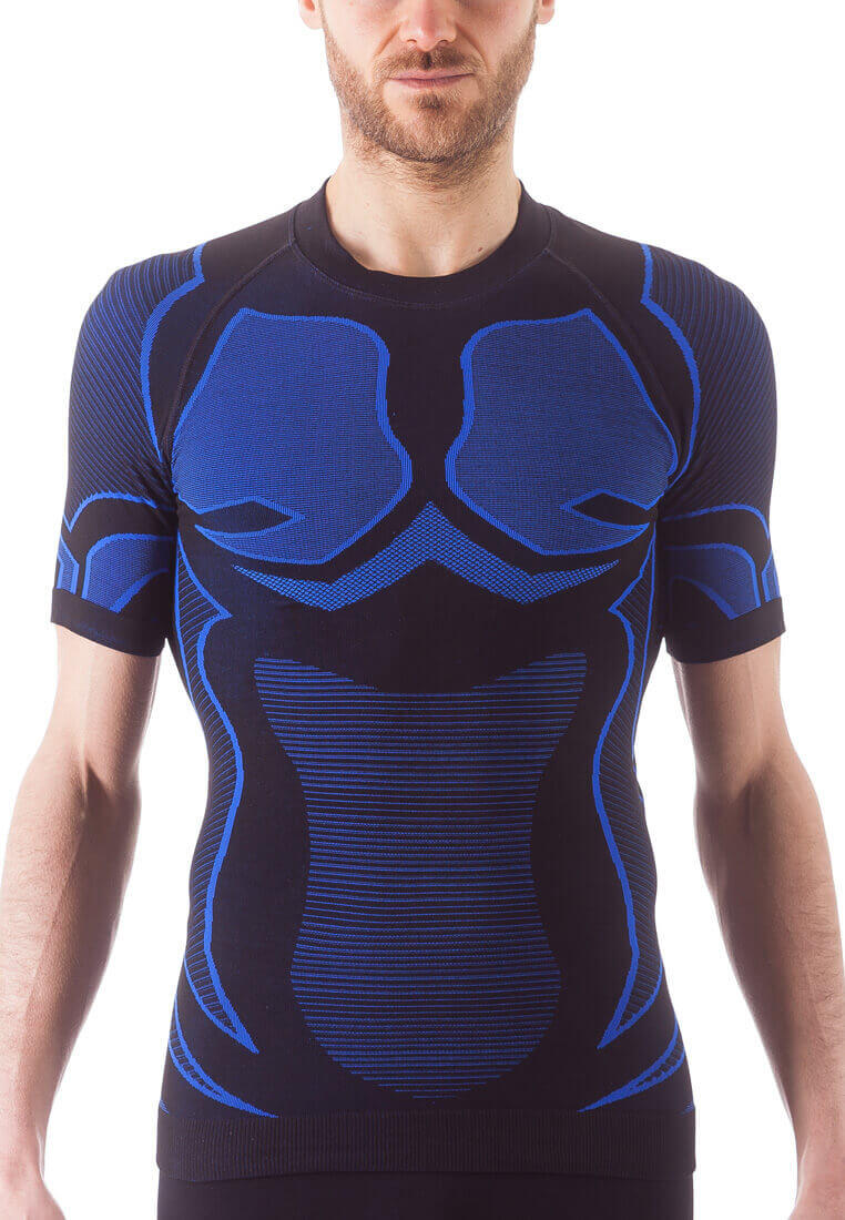 Bellissima: T-Shirt sportiva Uomo Cobalto
