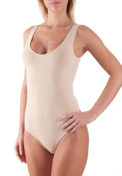 Bellissima: Body Canotta Spalla Larga Naturale