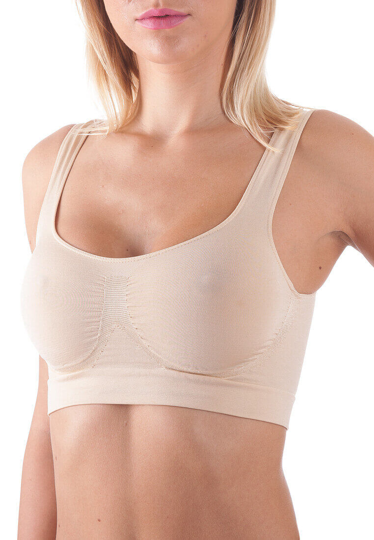 SRTUMEY Reggiseni da donna senza cuciture, senza ferretto, smerlato, push-up, morbido, senza fili, confortevole, bralette a copertura completa, reggiseno sportivo per tutti i giorni con chiusura SRTUMEY Reggiseni da donna senza cuciture, senza ferretto, smerlato, push-up, morbido, senza fili, confortevole, bralette a copertura completa, reggiseno sportivo per tutti i giorni con chiusura