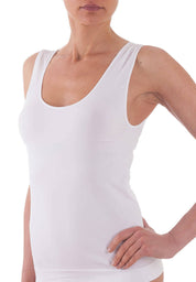 Bellissima: Offerta Speciale 3 canotte - Canotta Spalla Larga Bianco