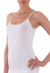 Bellissima: Offerta Speciale 3 canotte - Canotta Spalla Sottile Bianco