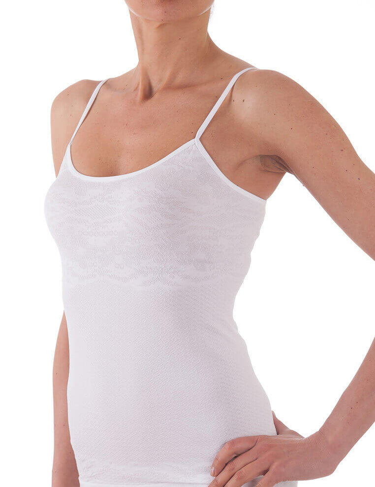 Bellissima: Canotta Sensitive Bianco