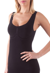 Bellissima: Canotta Modellante Push Up Nero