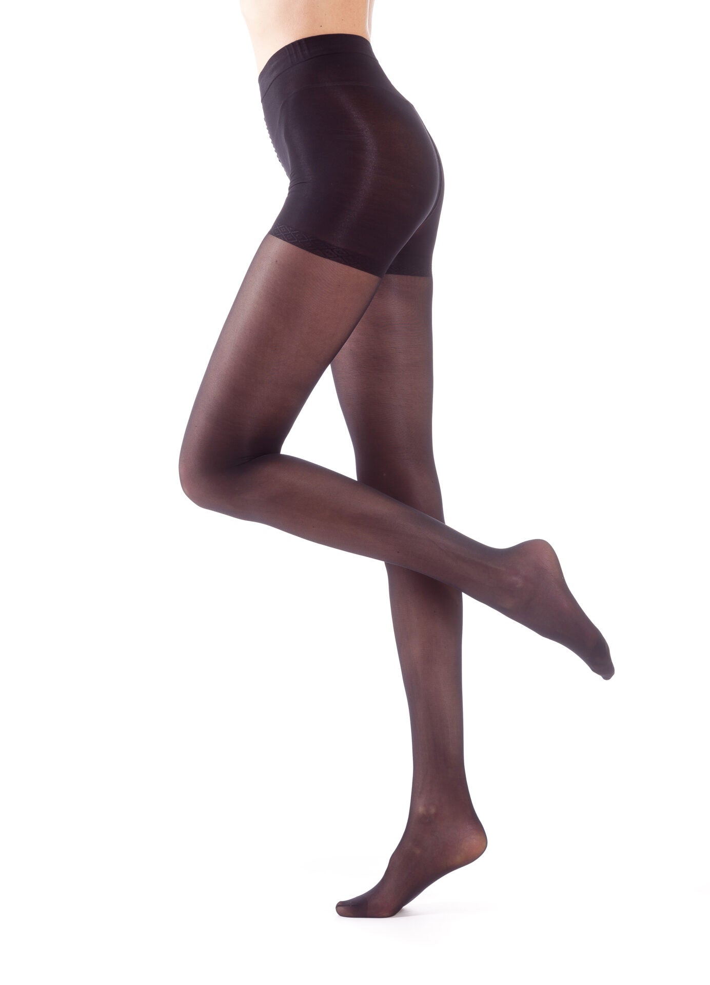 Bellissima: Collant CONTROL TOP 20 Nero
