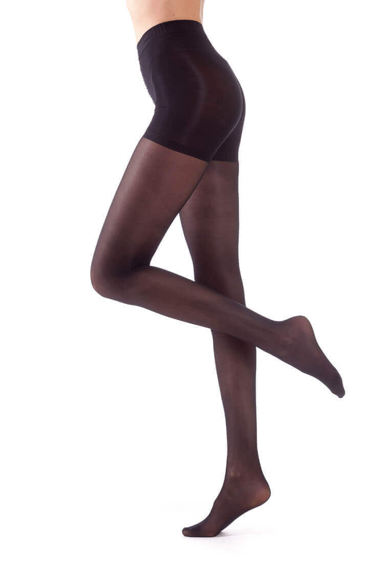 Bellissima: Collant Control Top 40 Nero
