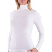 Bellissima: Lupetto Manica Lunga Donna Bianco
