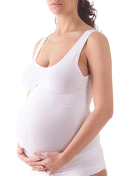 Bellissima: Canotta Premaman Bianco
