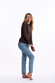 Maglia girocollo in cashmere Superlight