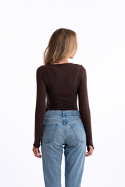 Maglia girocollo in cashmere Superlight
