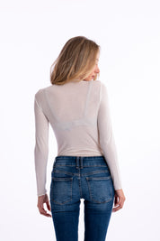 Maglia girocollo in cashmere Superlight