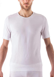 Bellissima: T-shirt Uomo Girocollo Bianco