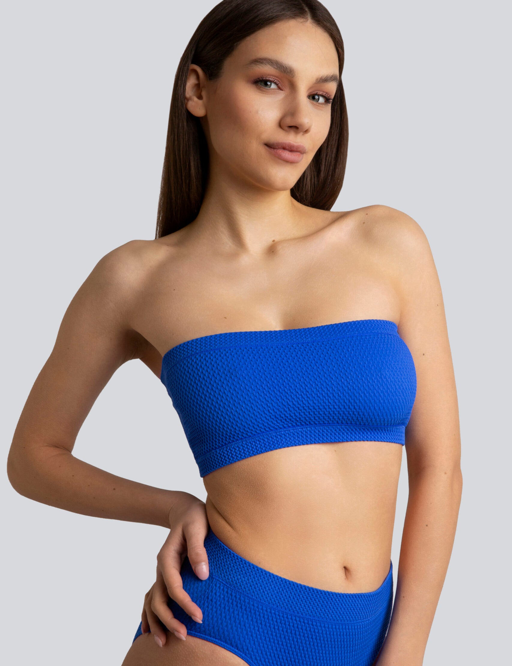 Bellissima: Fascia Piquet Blu