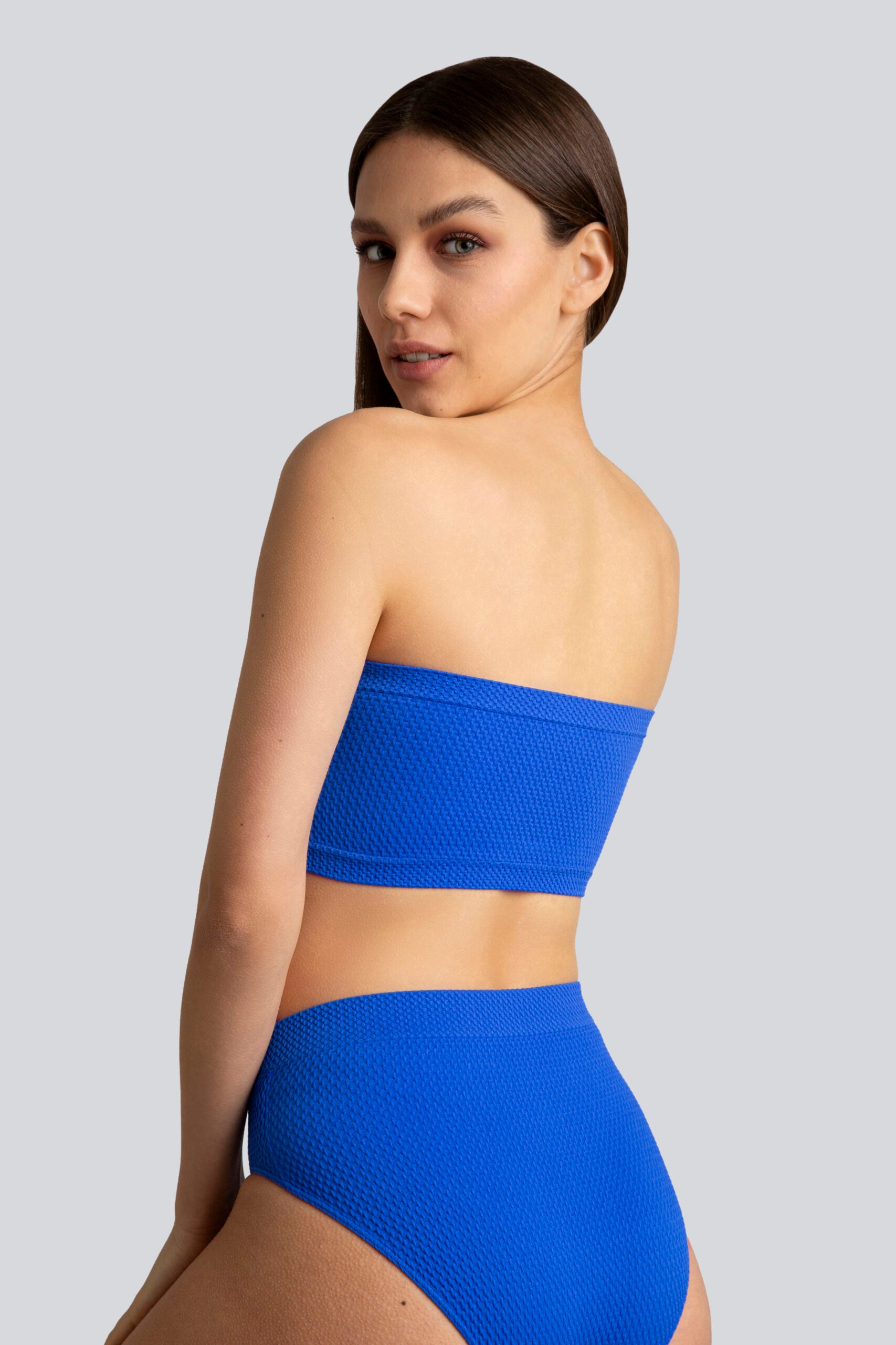 Bellissima: Fascia Piquet Blu