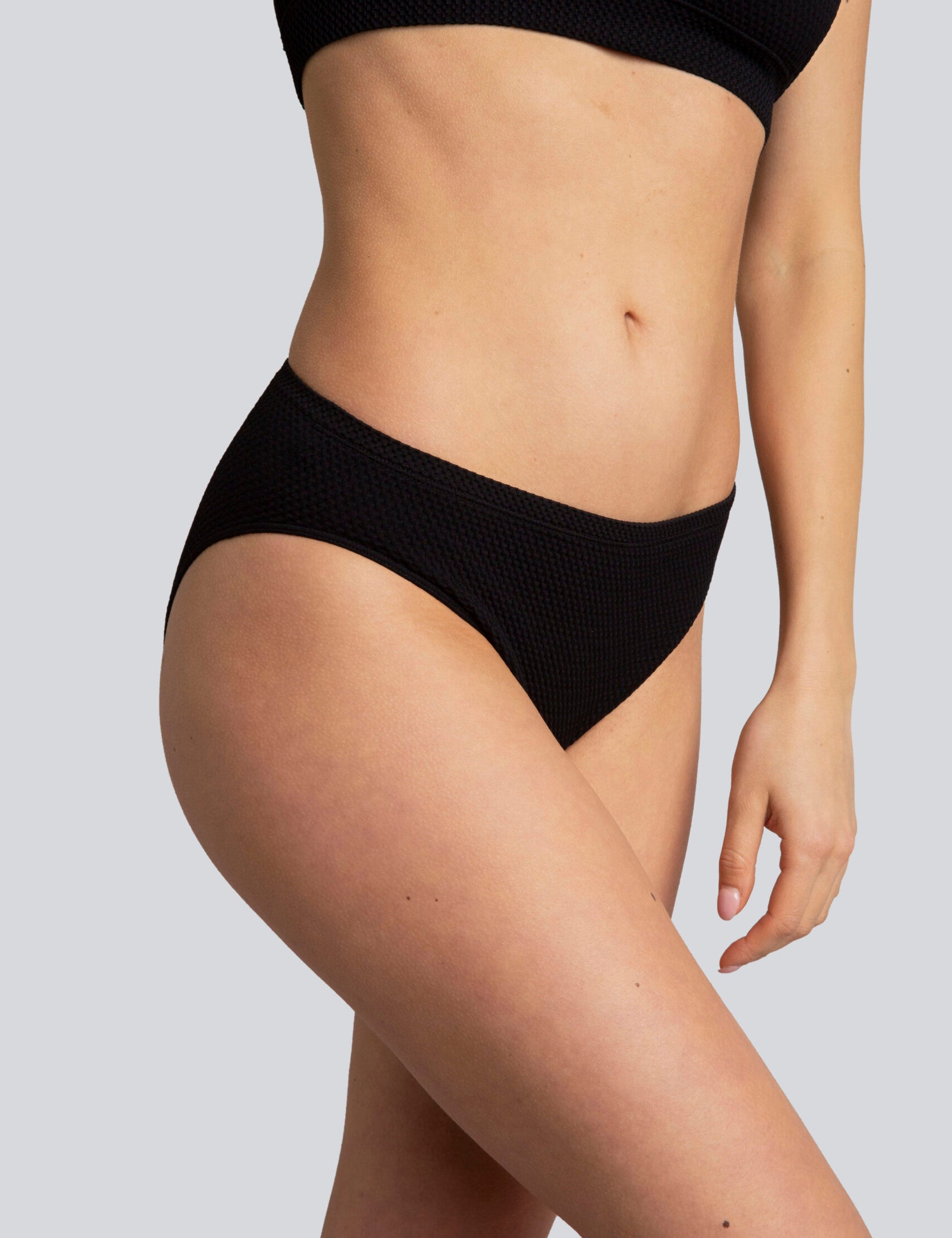 Bellissima: Slip Piquet Nero