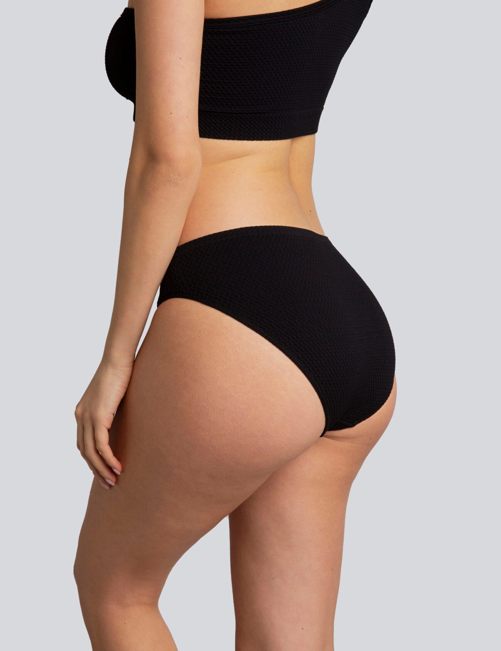 Bellissima: Slip Piquet Nero