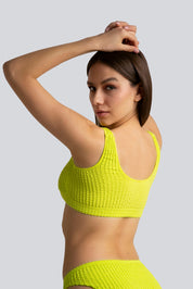 Bellissima: Top Onde Lime