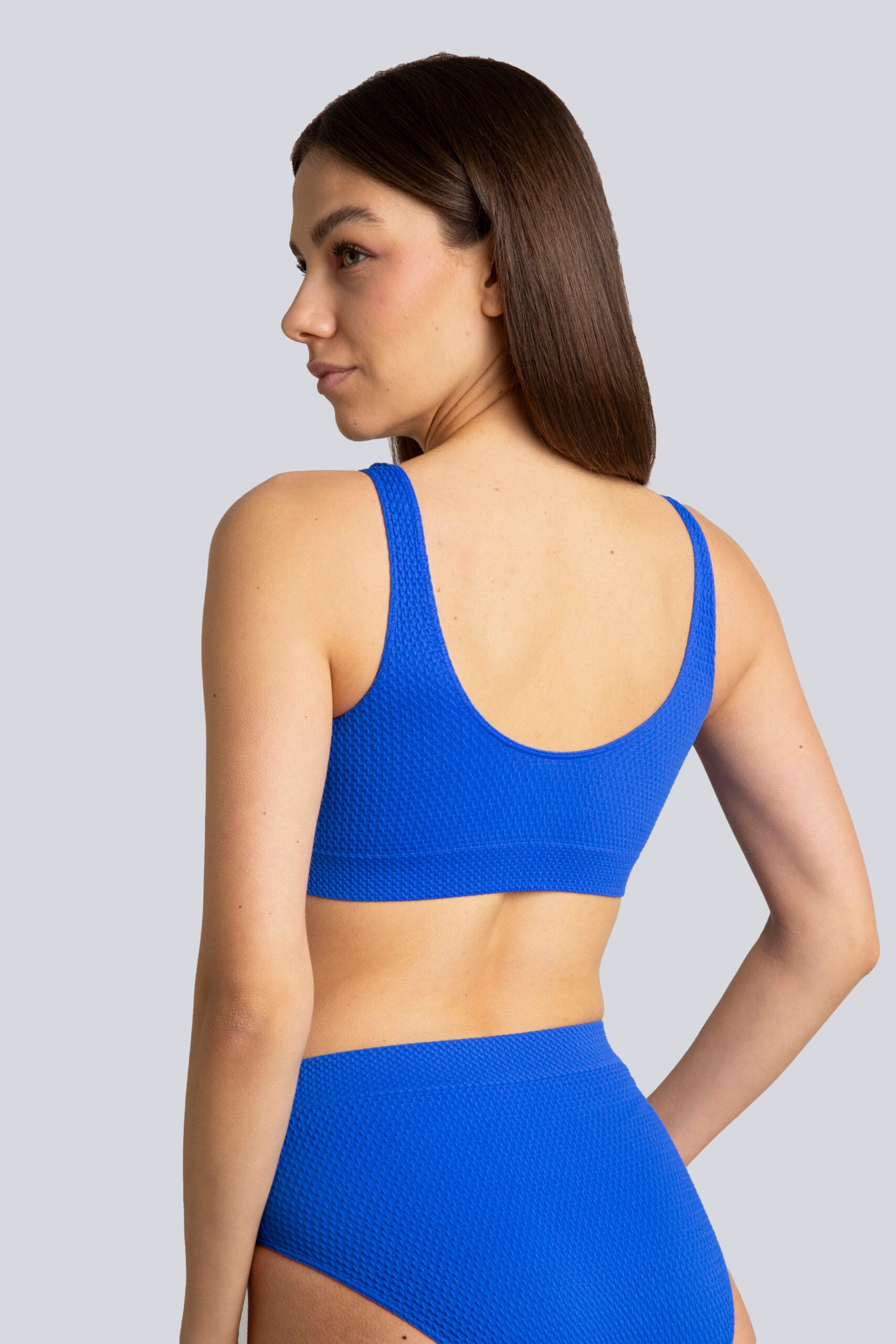 Bellissima: Top Piquet Blu