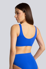 Bellissima: Top Piquet Blu