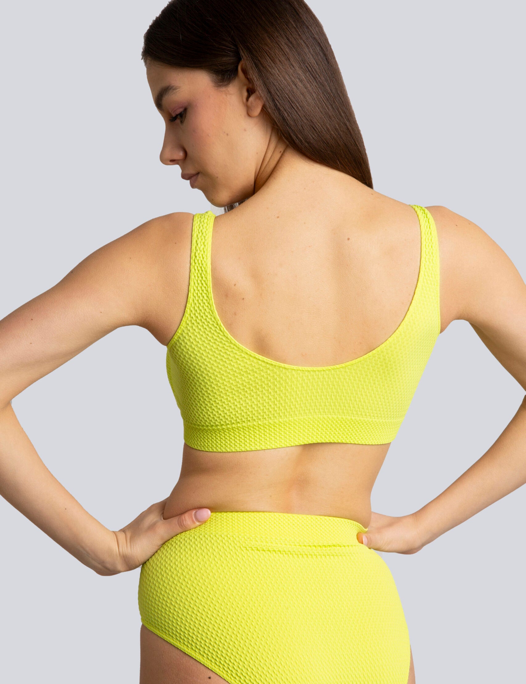 Bellissima: Top Piquet Lime