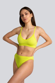 Bellissima: Triangolo Piquet Lime