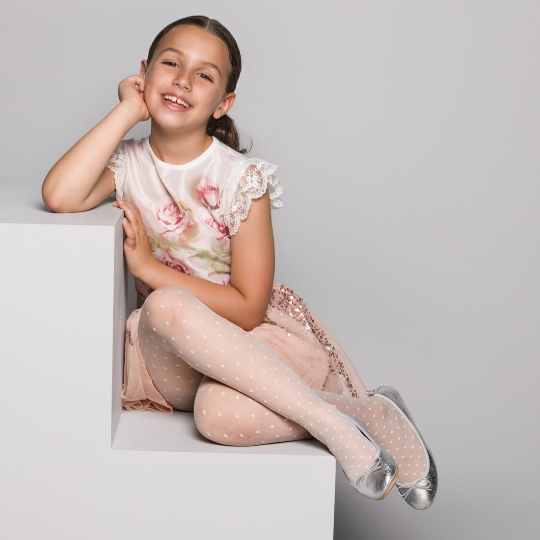 Bellissima: Collant Mia Bianco