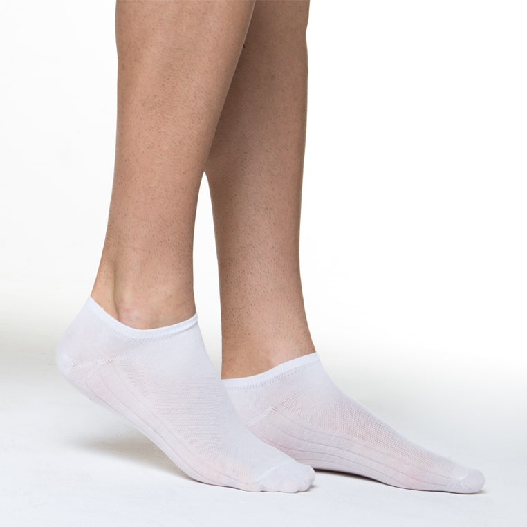 Bellissima: Mini Calza UNISEX in cotone | 3 PAIA Grigio