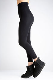 Bellissima: Panta-collant termico con interno effetto pelliccia Nero