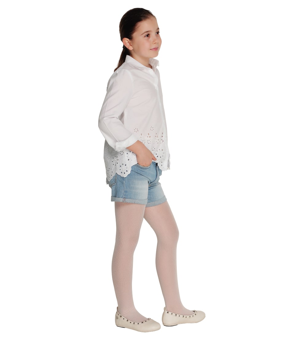 Bellissima: Collant Retina Panna
